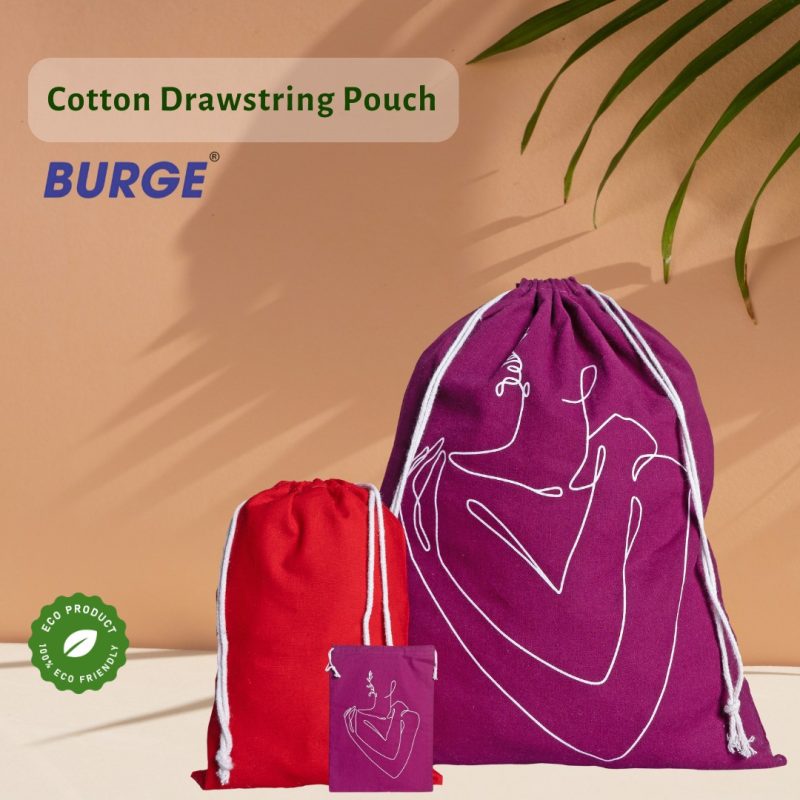 Cotton Drawstring Pouch